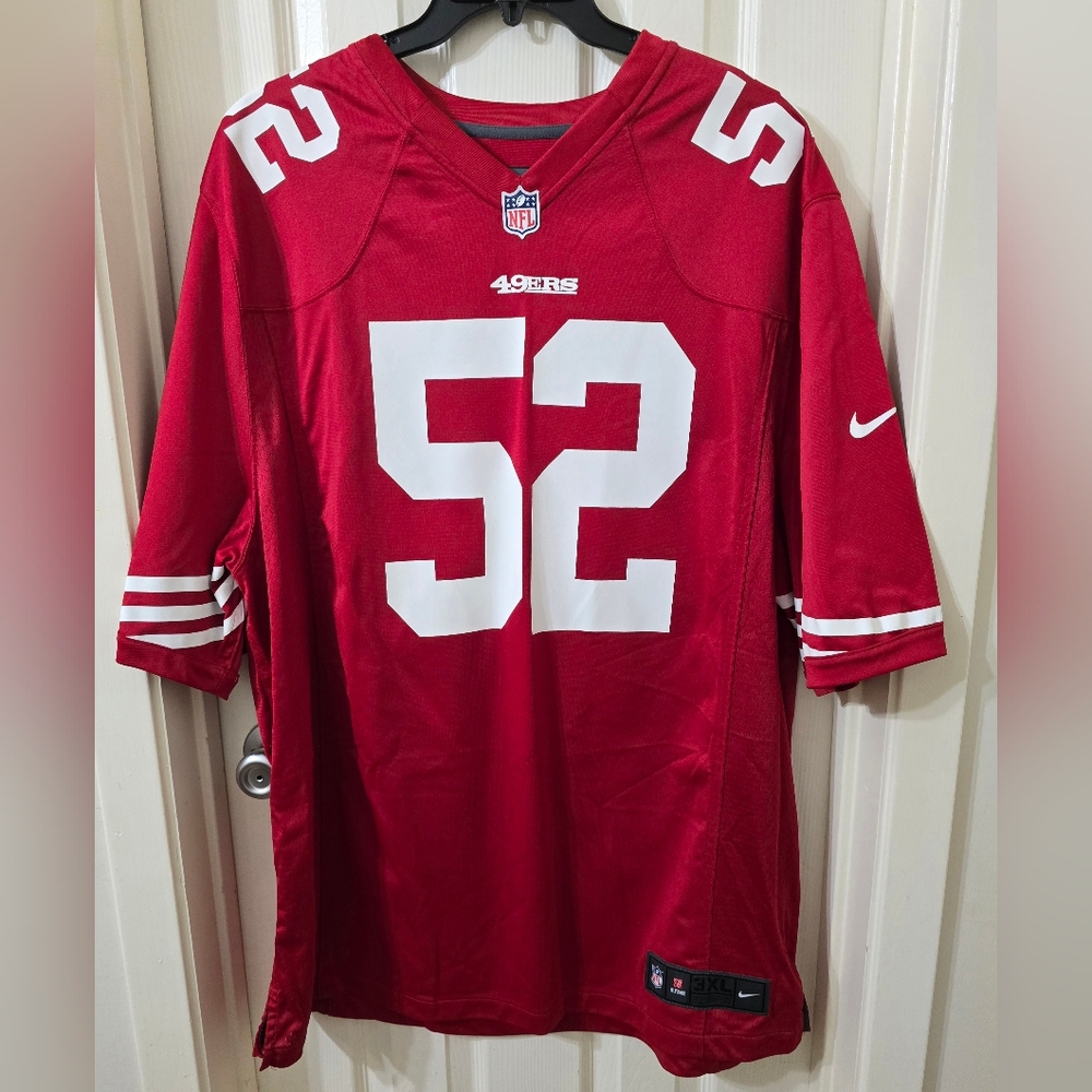 Men's San Francisco 49ers Patrick Willis Nike Scarlet Retired Player size 3XL